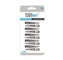 Eurostil 10 Tweezers Metalic Narrow Small (00091)