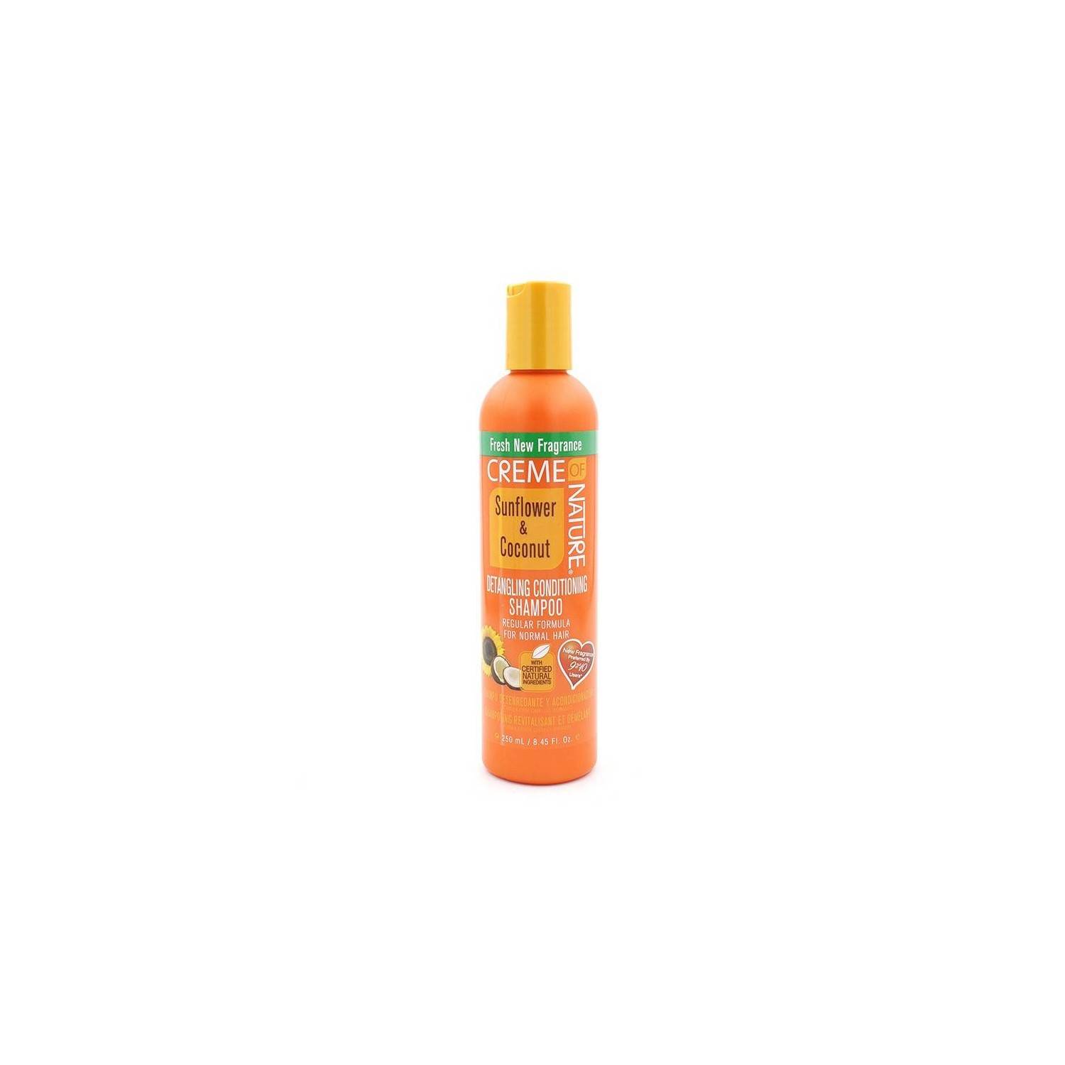 Creme Of Nature Sunflower & Coconut Shampooing Detangling Après-shampooing 250 Ml