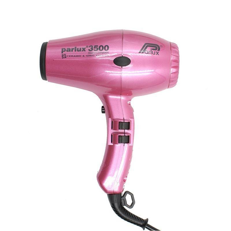 Parlux Hair Dryer Ceramic Ionic 3500 Pink