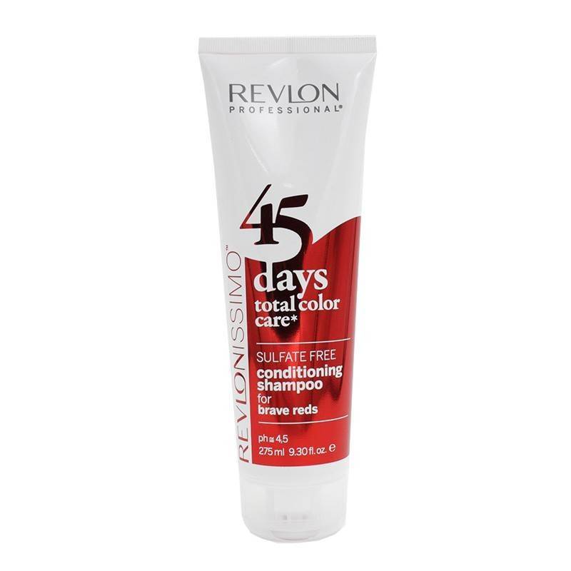 Revlon 45 Days Shampooing Couleur Brave Reds 275 Ml