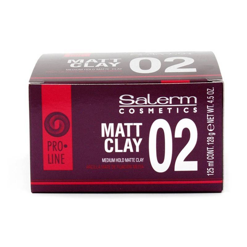 Salerm Proline 02 Matt Clay 125 Ml