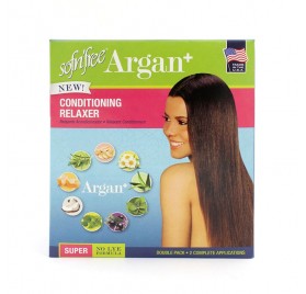 Sofn Free Argan Relaxer Double Pack Super