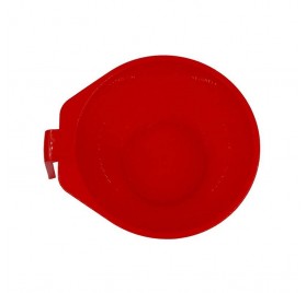 Muster Container Of Dye With Grip Red