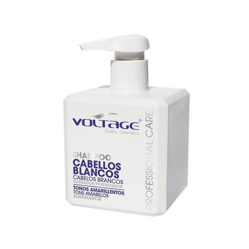 Voltage Cabellos Blanc Grises Shampooing 500 ml