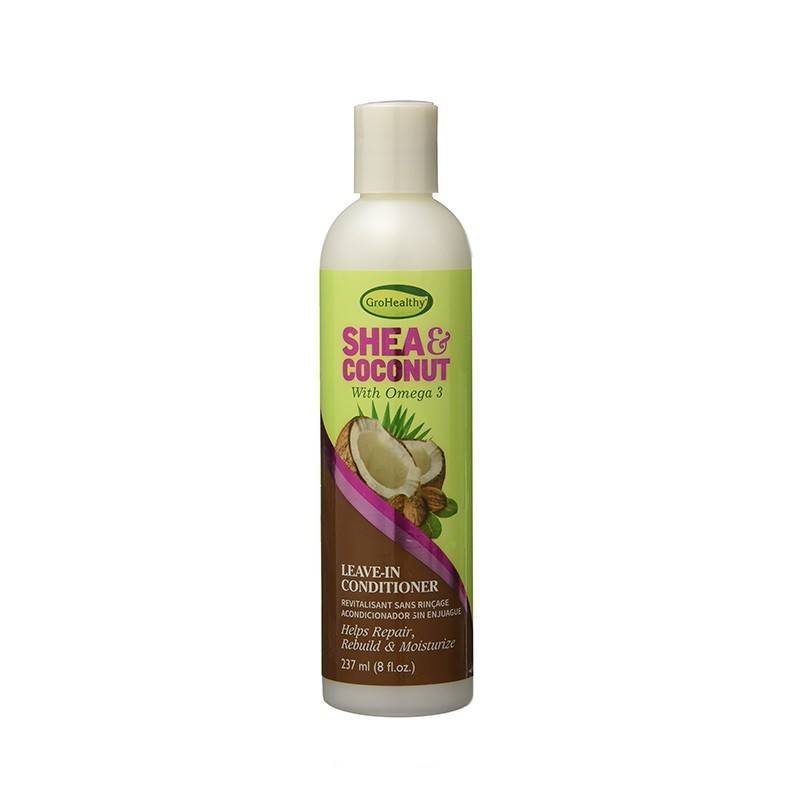 Sofn Free Grohealthy Shea & Coconut Leave-in Conditioner 237ml (6451)