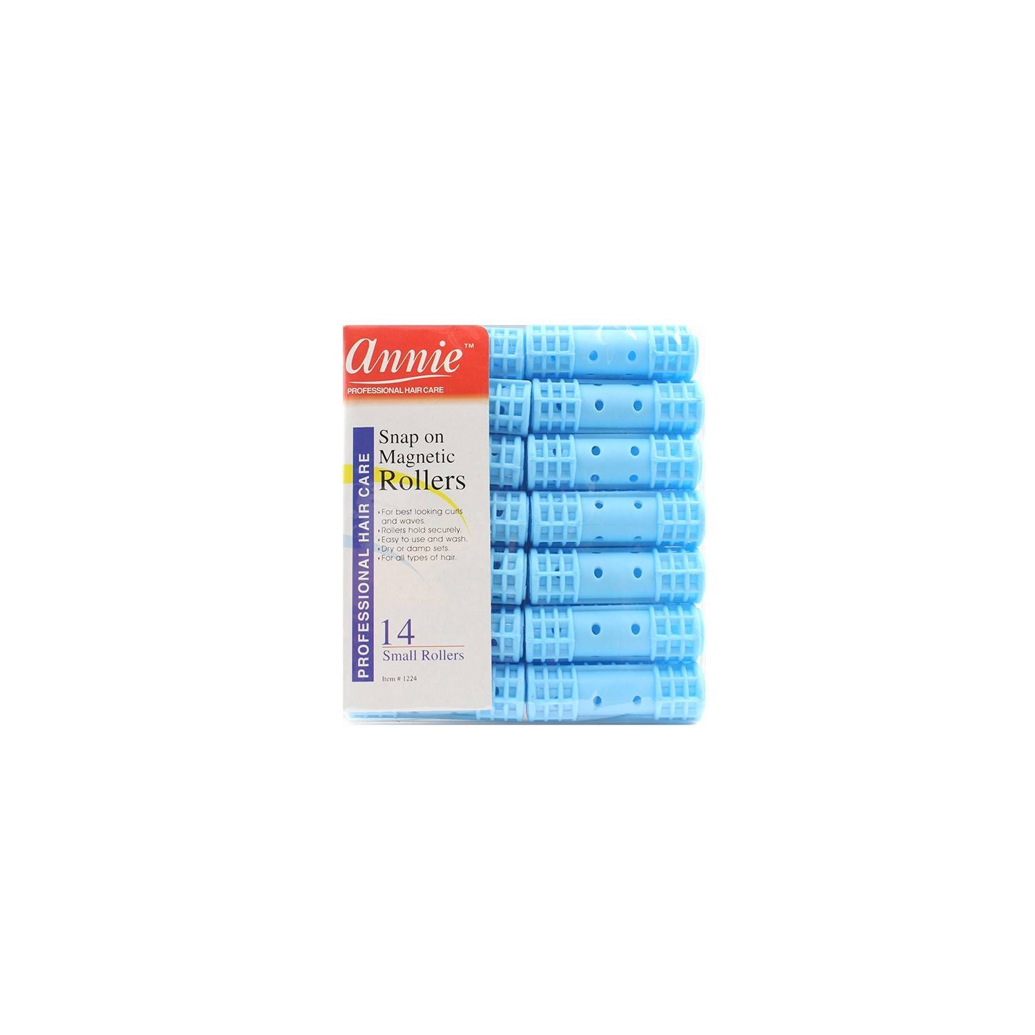 Annie Rollers Mag Blue (14/small) 1224