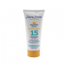 Sara Simar Sun Emulsion Spf-15 100 Ml