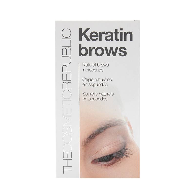 The Cosmetic Republic Keratin Brows Kit Dark Brown