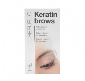 The Cosmetic Republic Keratin Brows Kit Castaño Medio