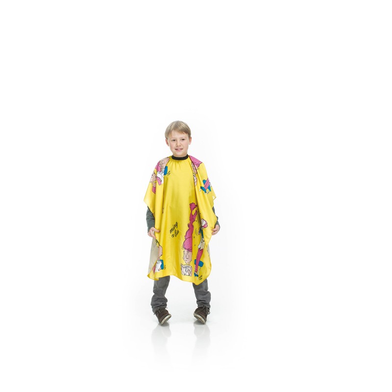 Cape de court en polyester pour enfants Xanitlia Pro Jaune 83x125 cm.