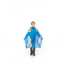 Cape de court en polyester bleu pour enfants Xanitlia Pro 83x125 cm.