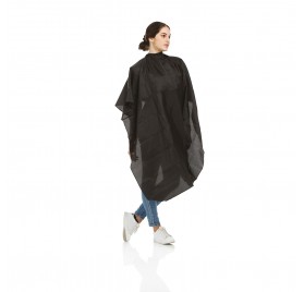 Xanitlia Pro Court Cape 100% Black Polyester 125x145 cm.
