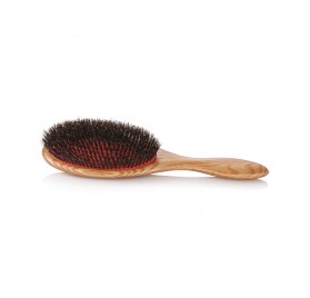Xanitlia Pro Spazzola a soffietto ovale in legno 100% cinghiale