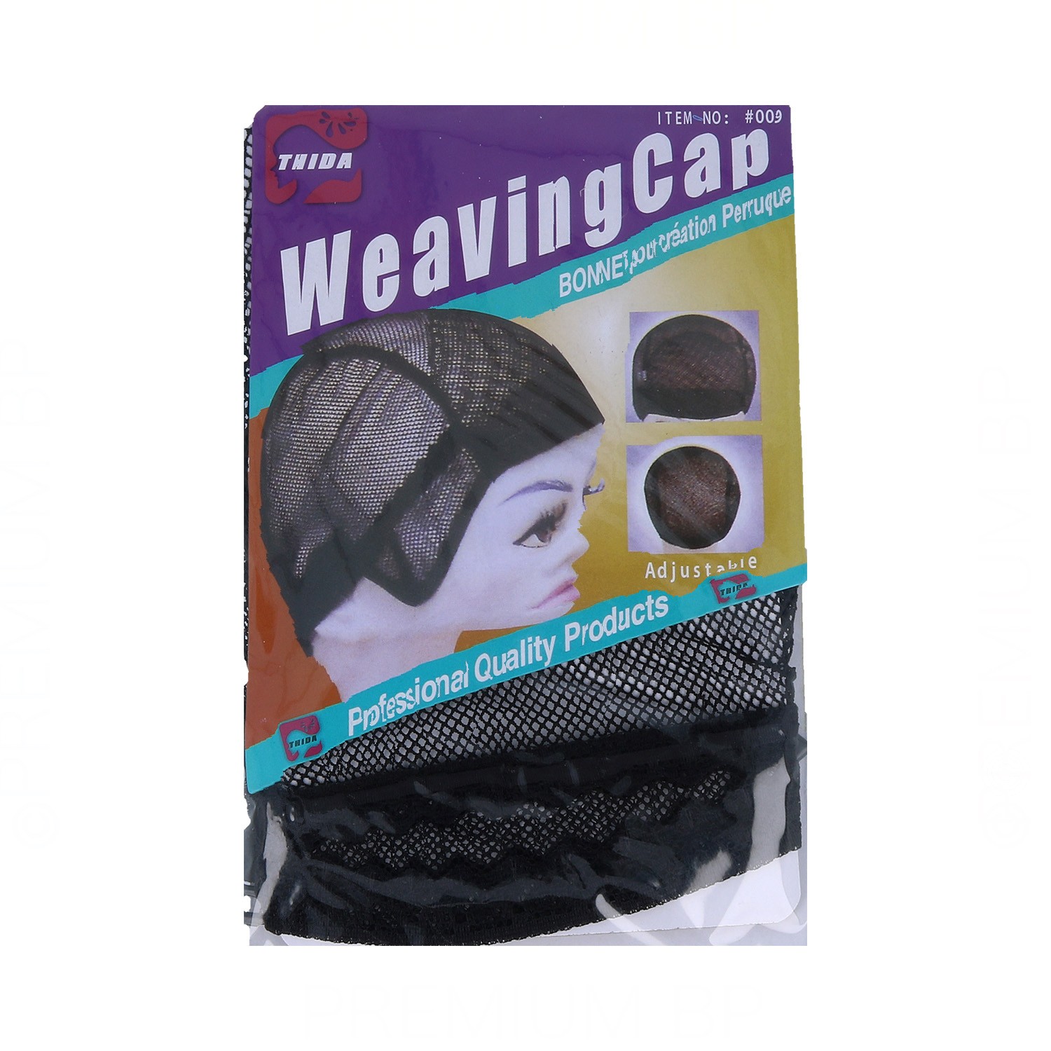 Lb Weaving Cap Bonnet Negro (009)