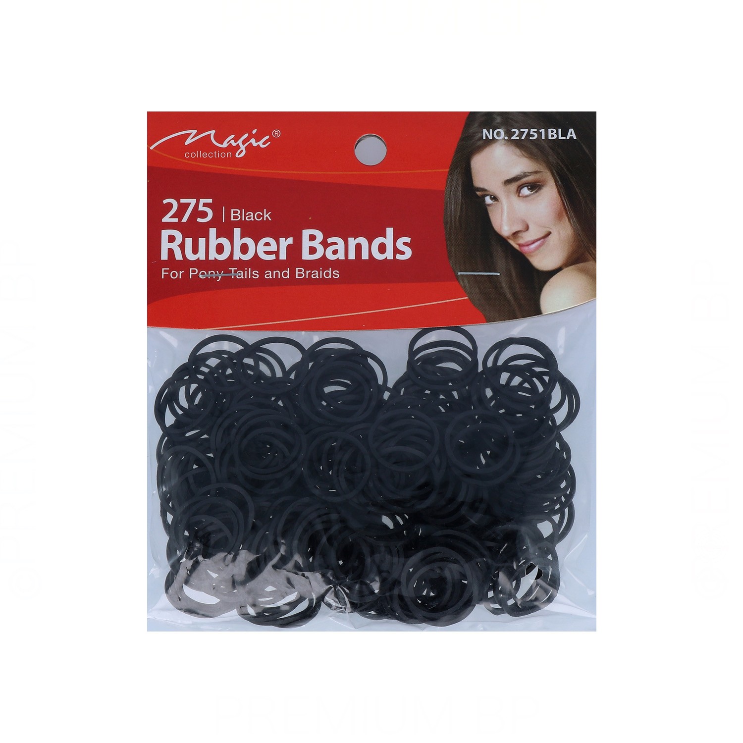 Magic Rubber Bands Noir (2751Bla)