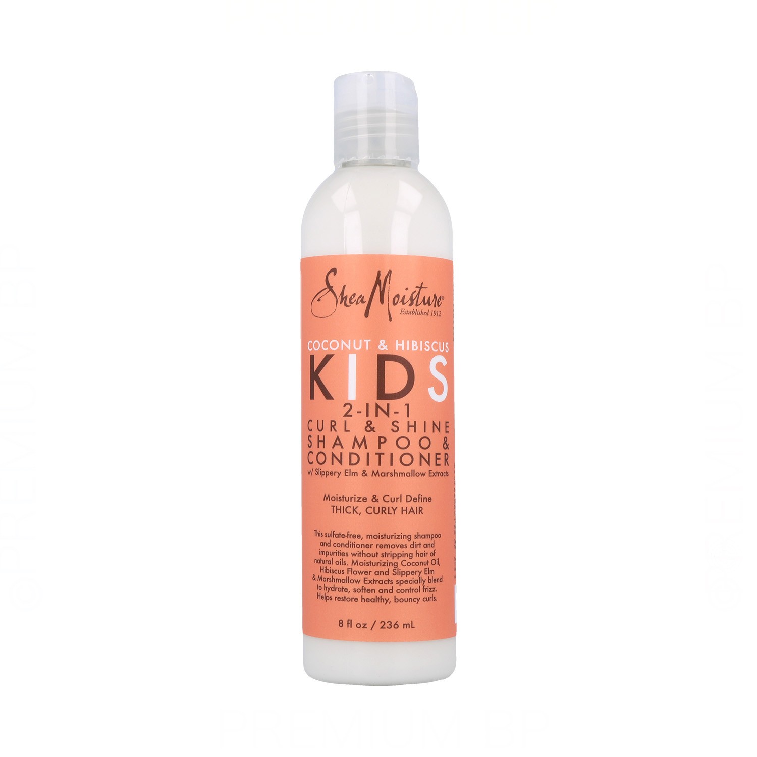 Shea Moisture Coconut & Hibiscus Kids 2-In-1 Xampú & Condicionador 8Oz/236 ml