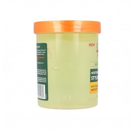 Cantu Shea Butter Styling Gel Con Semilla De Lino + Aceite De Oliva 18,5Oz/524G (Retención de humedad)