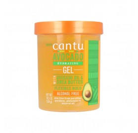 Cantu Avocado Hydrating Gel 18,5Oz/524G (Sin Alcohol)
