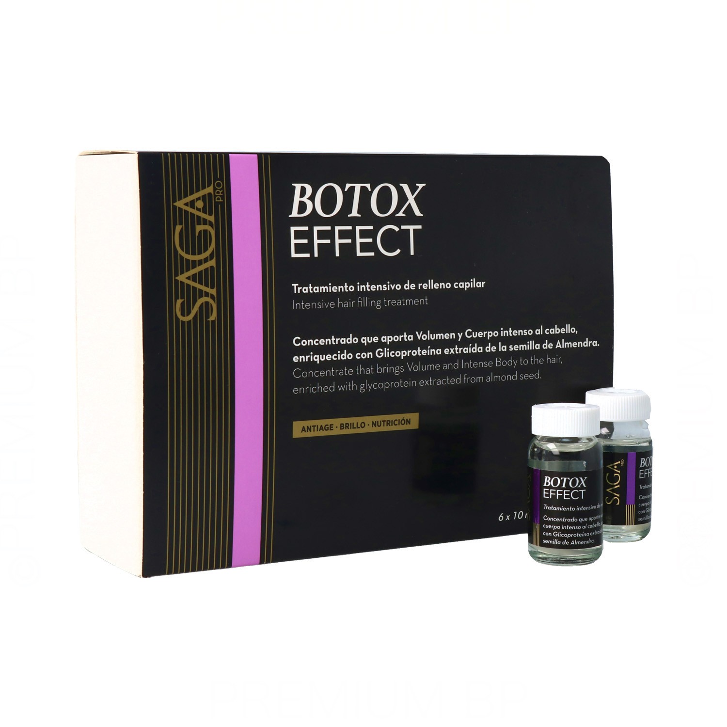 Saga Botox Effect Trattamento Volume & Corpo 6x10 ml