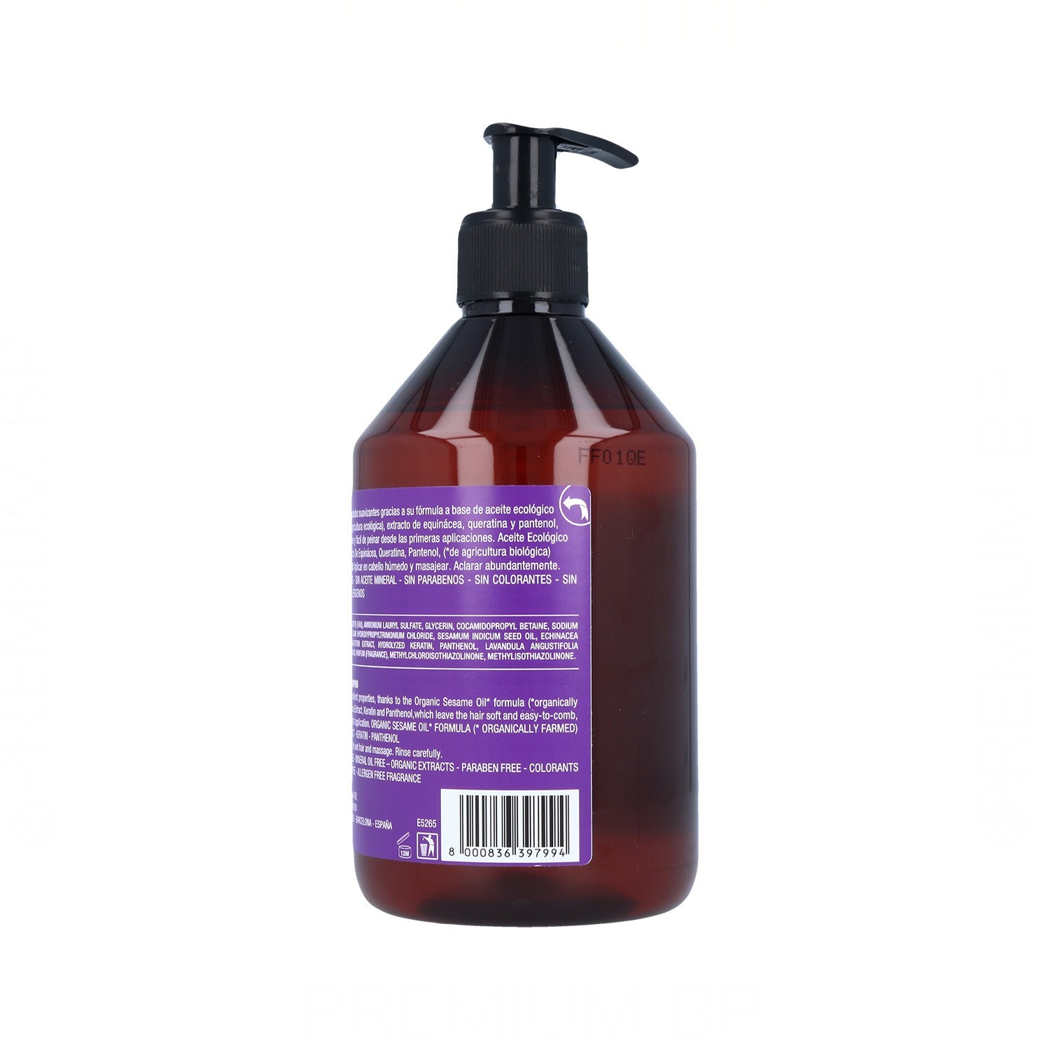Pure Green Antifrizz Shampooing 500 ml