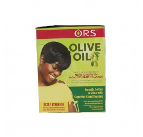 Ors Olive Oil New Growth No-Lye Relaxer Kit Ex-Strength