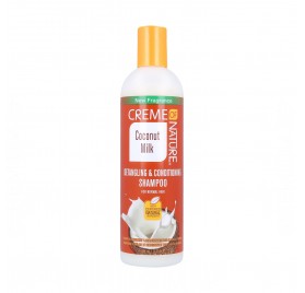 Creme Of Nature Coconut Milk Detangler & Conditioner Shampoo 354 ml