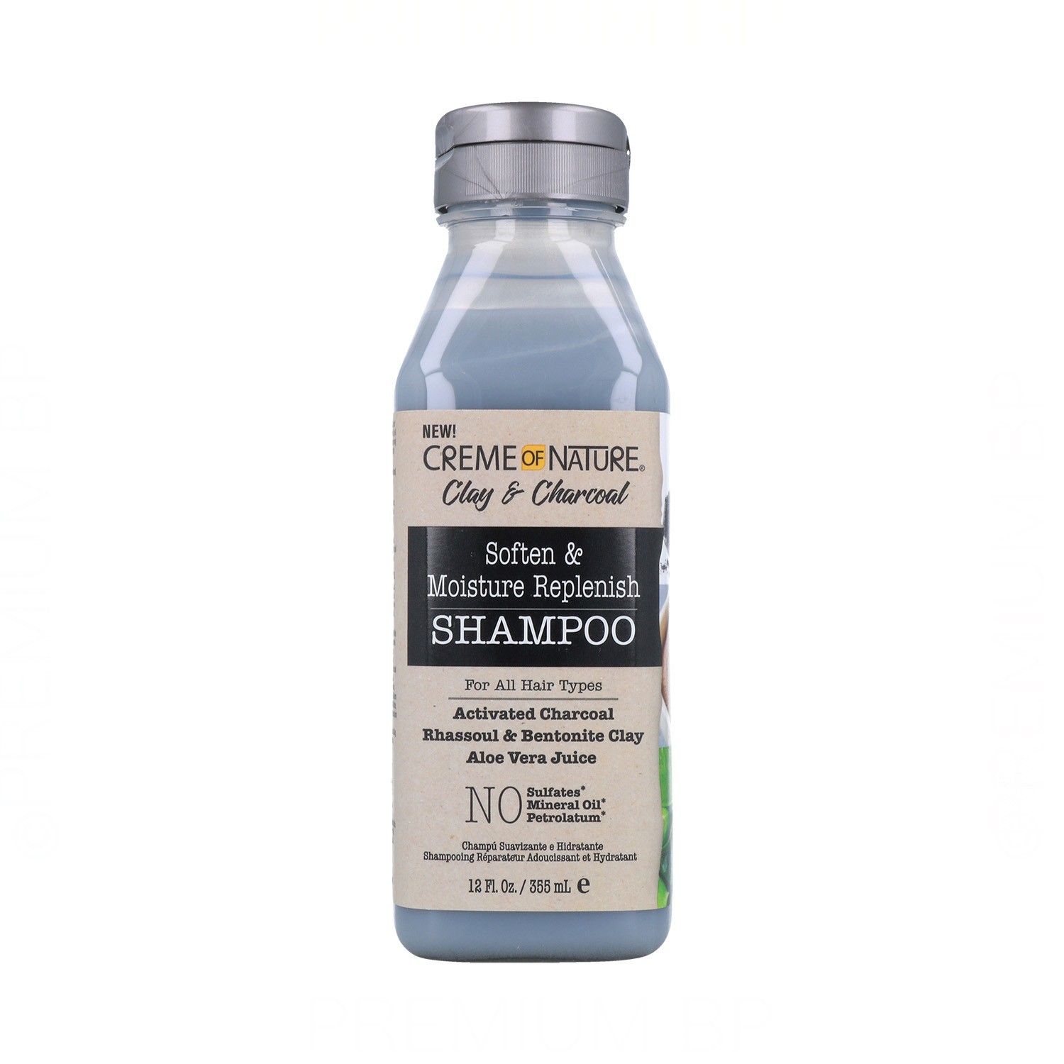 Creme Of Nature Clay Charcoal Moisture Replenish Shampoo 355 ml