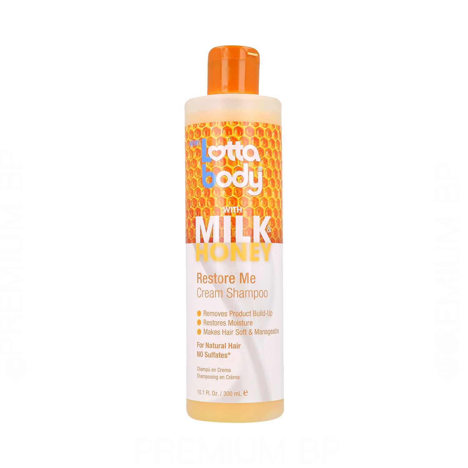 Lottabody Milk & Honey Cream Shampoo 300 ml (Restore Me)