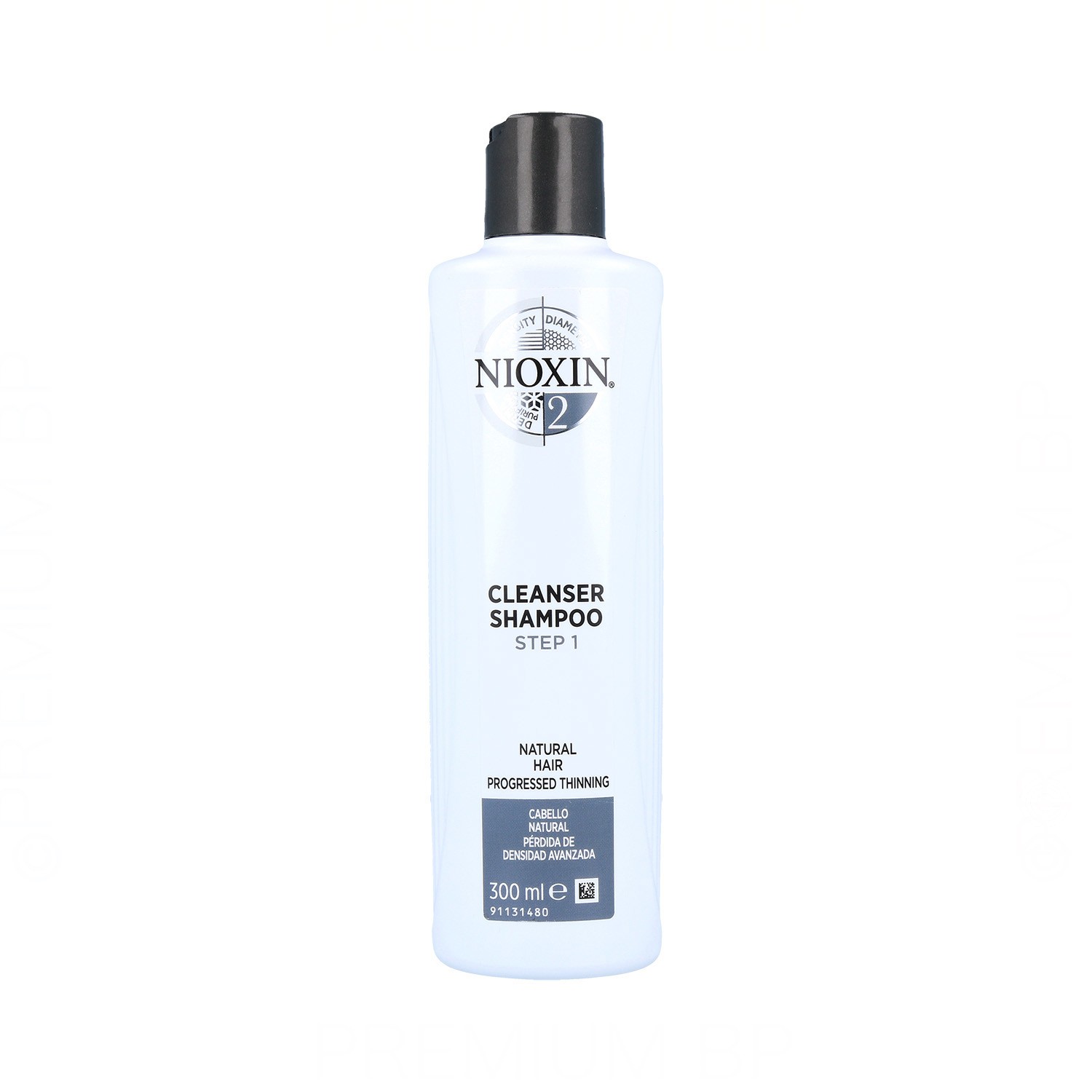 Nioxin Clean System 2 Advanced Natural Hair Shampoo 300 ml