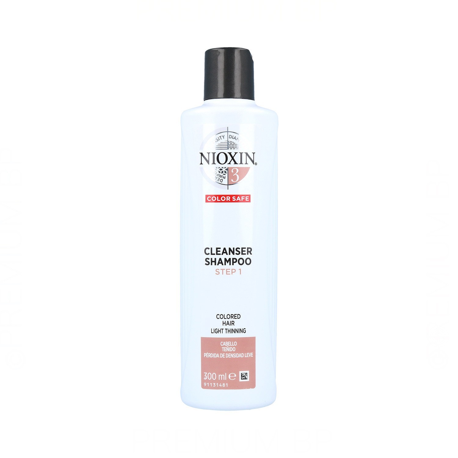 Nioxin Clean System 3 Shampoo per capelli tinti chiari 300 ml