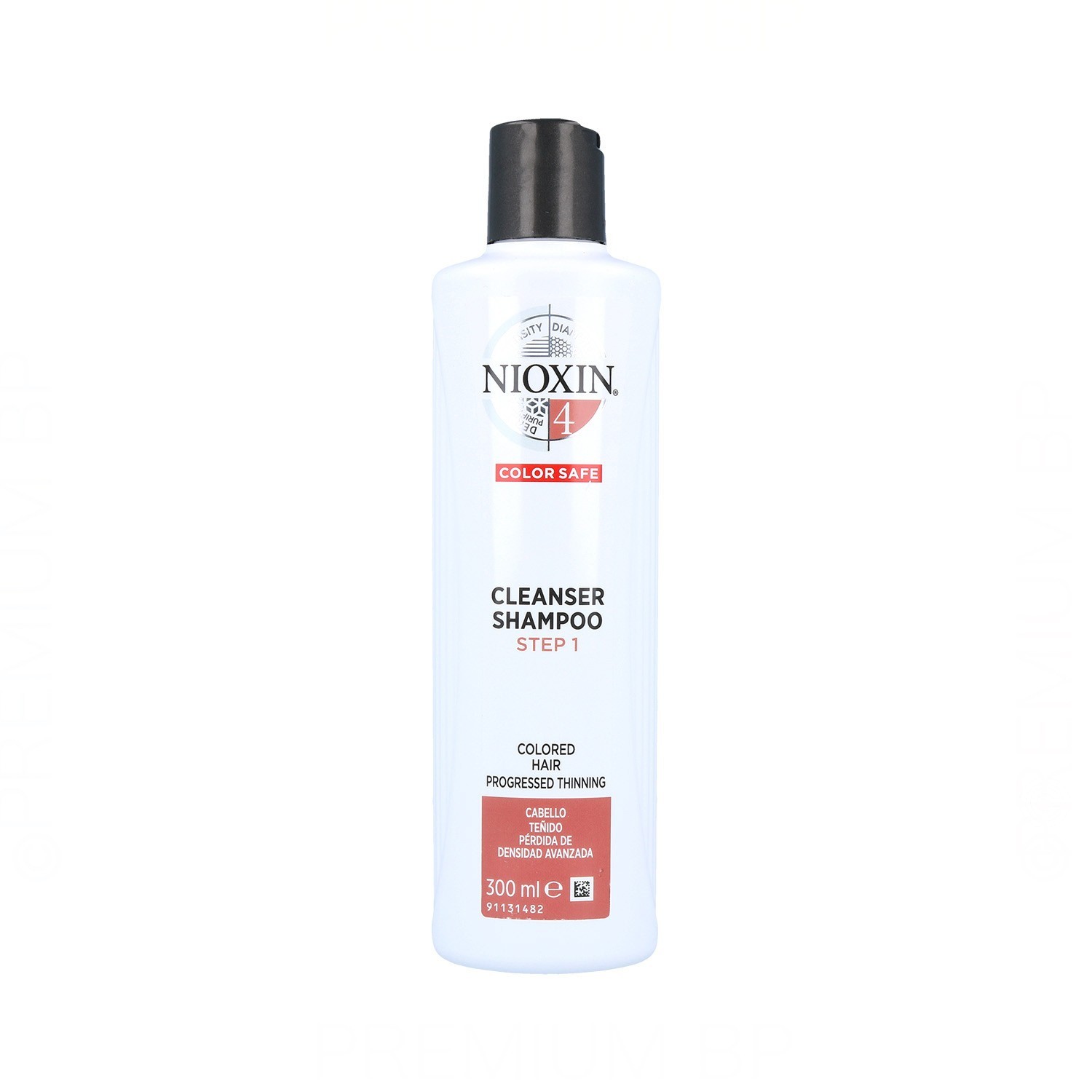 Nioxin Clean System 4 Shampooing Avancé pour Cheveux Colorés 300 ml