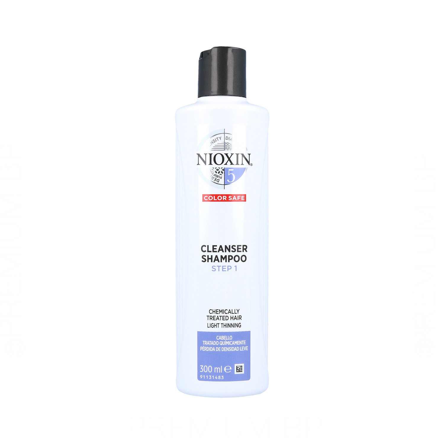 Nioxin Clean System 5 Shampoing doux pour cheveux traités 300 ml