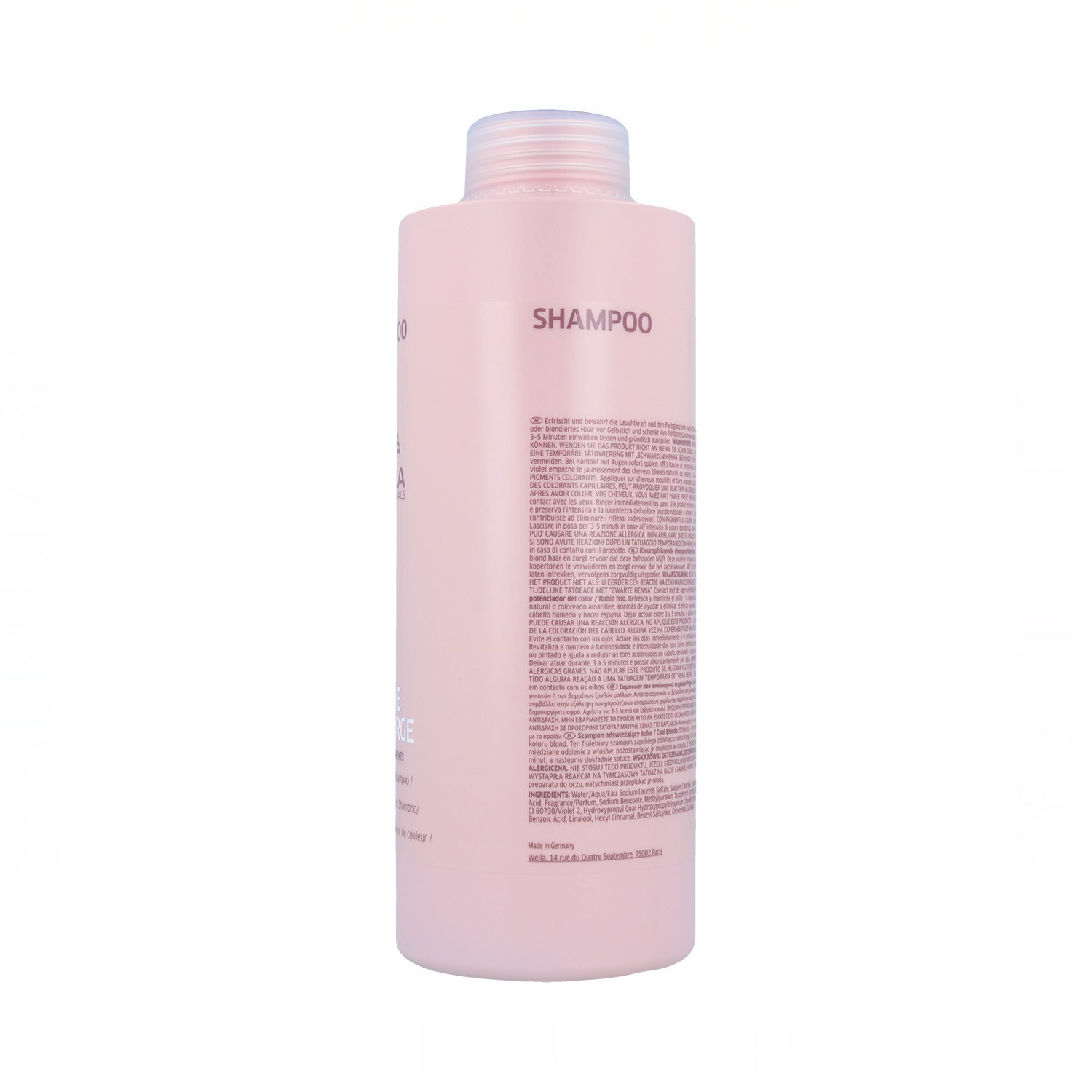 Wella Invigo Blonde Recharge Cool Blond Xampú 1000 ml