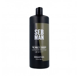 Sebastian Man The Multi-Tasker Shampoo 3 In 1 1000 ml