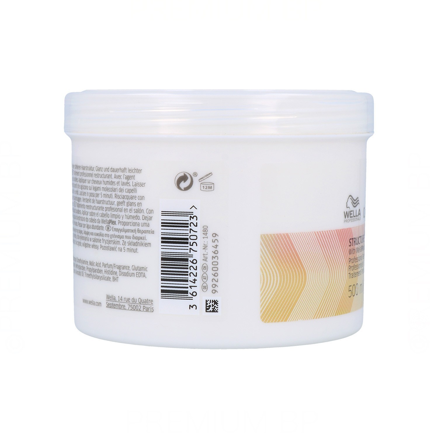Wella Color Motion Struct Máscara 500 ml