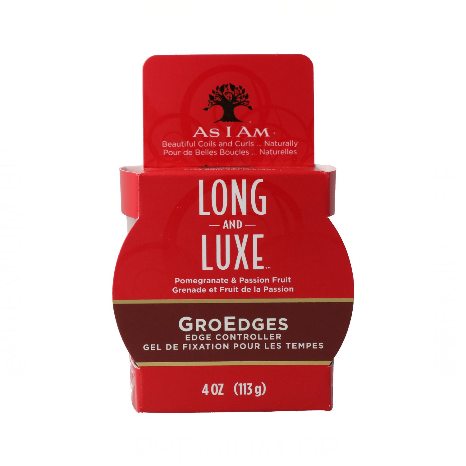 As I Am Long And Luxe Gro Edges 113G/4Oz