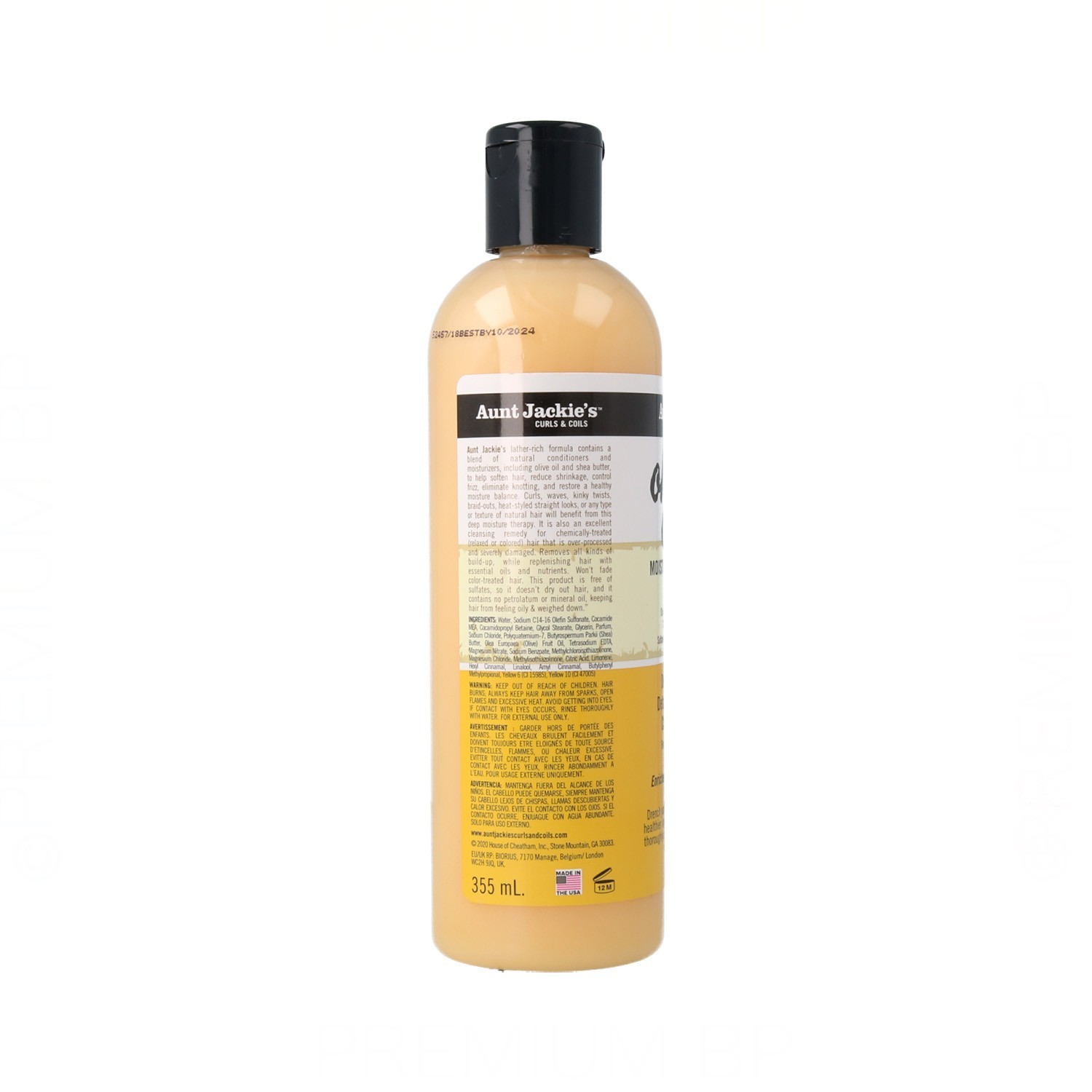 Aunt Jackie's Oh So Clean Moisturizing Shampoo 355 ml