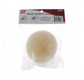 Beauty Town Hair Donut-Relleno Moño Largo Rubio (01543)