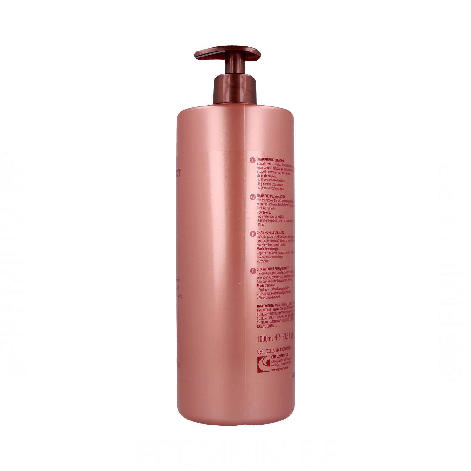 Risfort Plus Ph Acid Shampoo 1000 ml