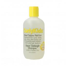 Curly Kids Mixed Texture HairCare Super Detangler Xampú 8Oz/236 ml