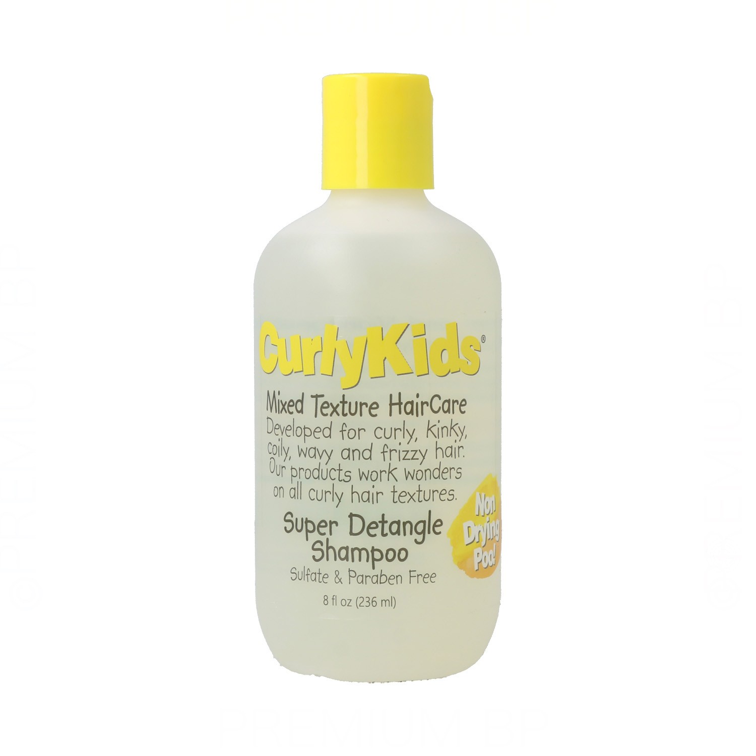 Curly Kids Mixed Texture HairCare Super Detangler Shampooing 8Oz/236 ml