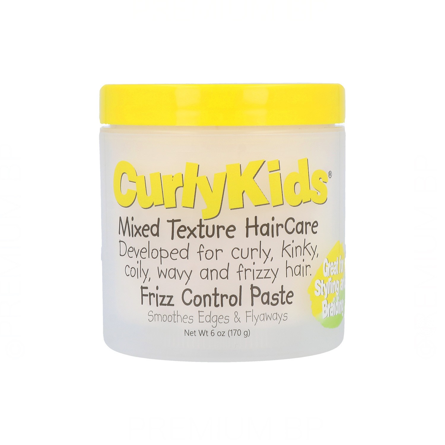 Curly Kids Mixed Texture HairCare Frizz Controle Pasta 170G/6Oz