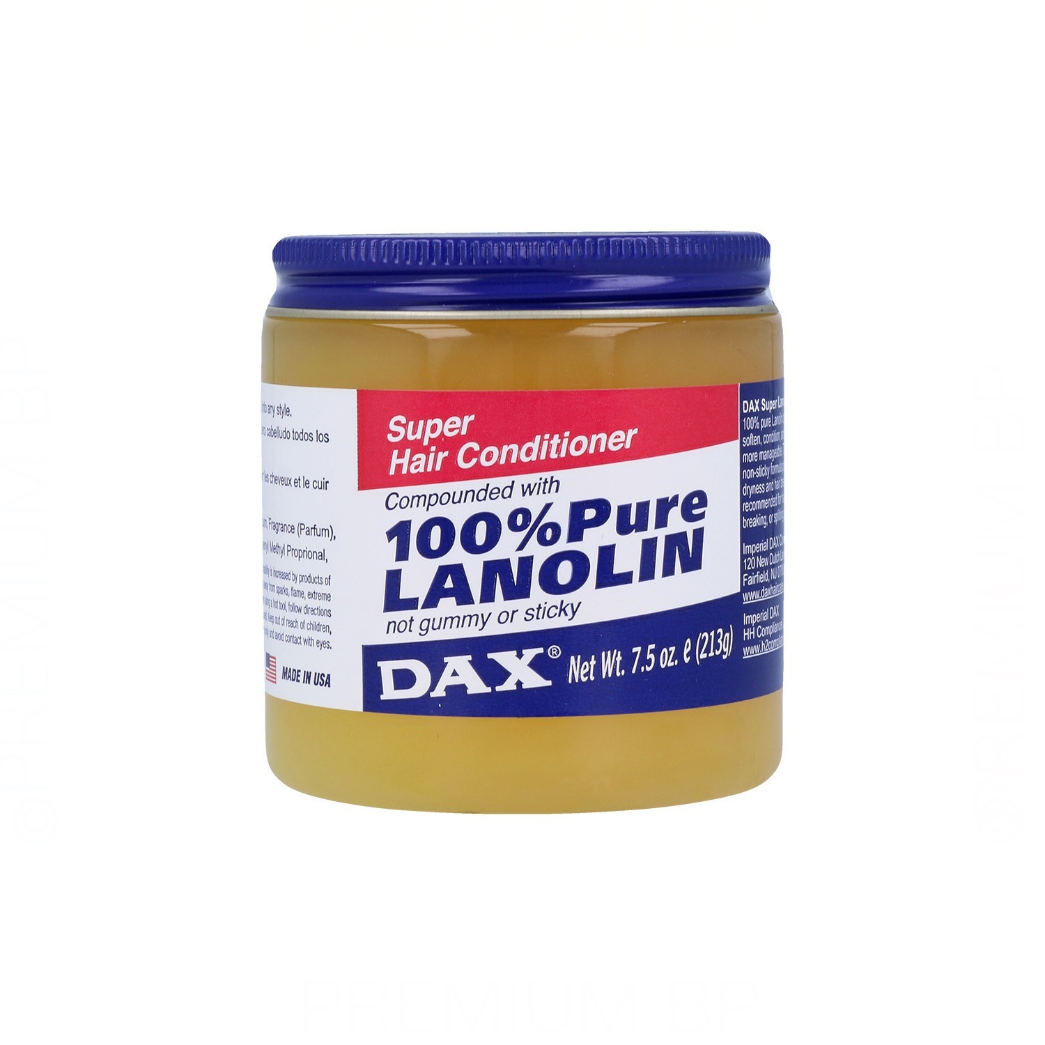 Dax Super Pure Lanolin 100% 7,5Oz / 213G (Jaune)
