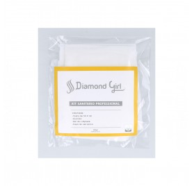 Diamond Girl Kit Sanitario Profesional (Toalla, Guantes, Capa Desechable)