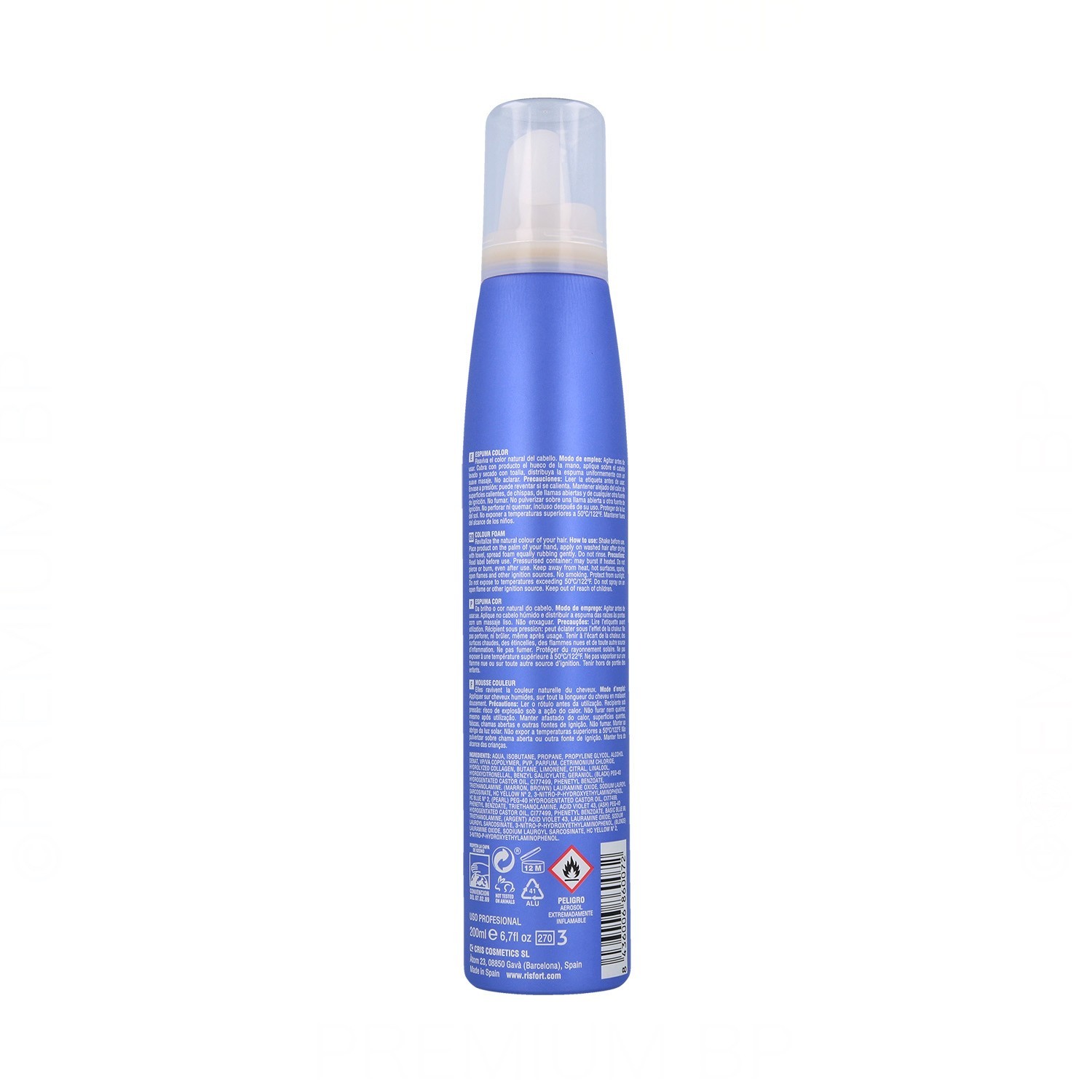 Risfort Foam Color Ash 200 ml