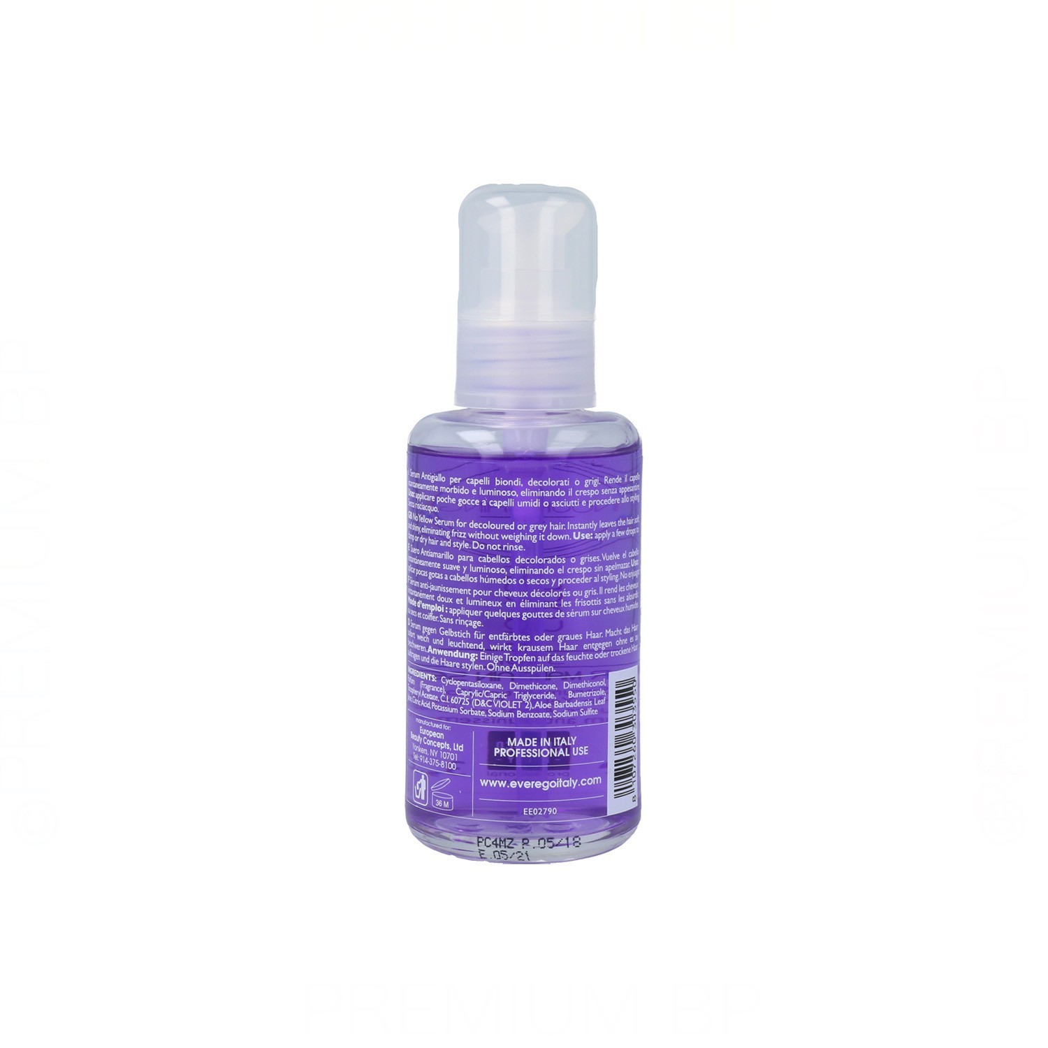 Everego Nourishing Spa Color Silver Mantain Serum 100ML