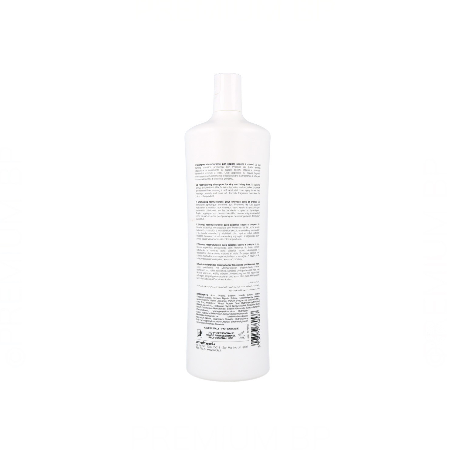 Fanola Nutri Care Shampoo Reestruturante 1000ml