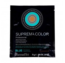 Farmavita Suprema Bleaching Powder/Decolorante Azul 70G