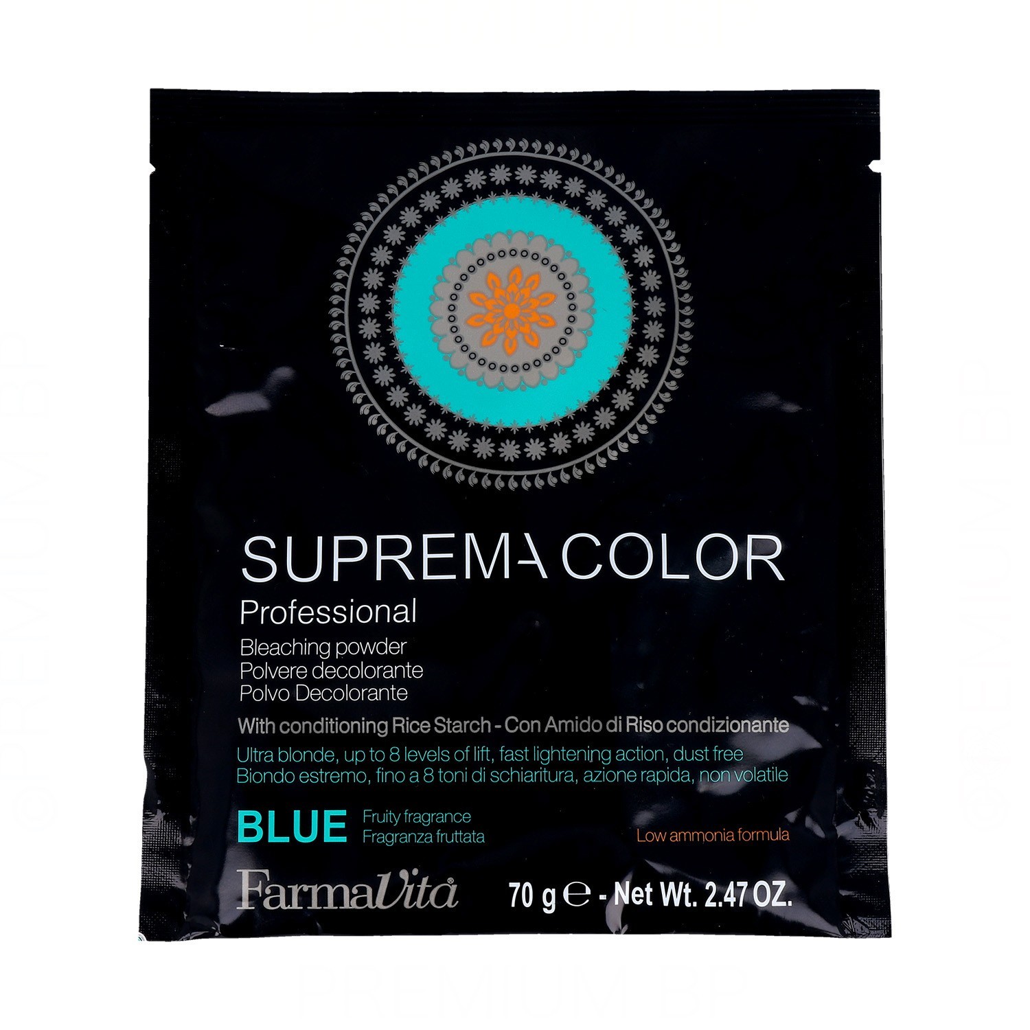 Farmavita Suprema Bleaching Powder Decolorante Azul 70 gr