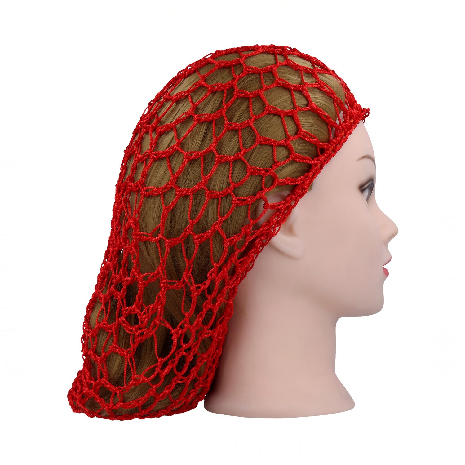 Lb Hair Net Thick 1U (Hnt001-Red)